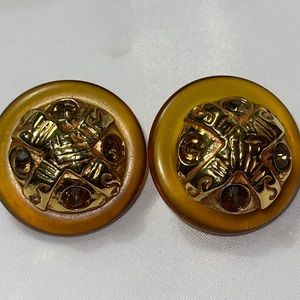 Malinger Paris Large Clip On Earrings